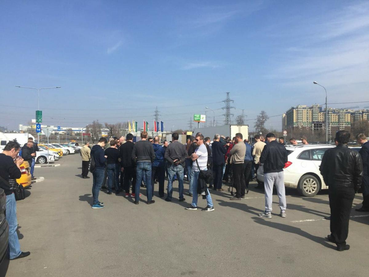 байкот такси, забастовка таксистов
