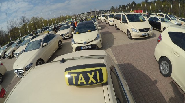 забастовка в Германии, таксисты в Германии
